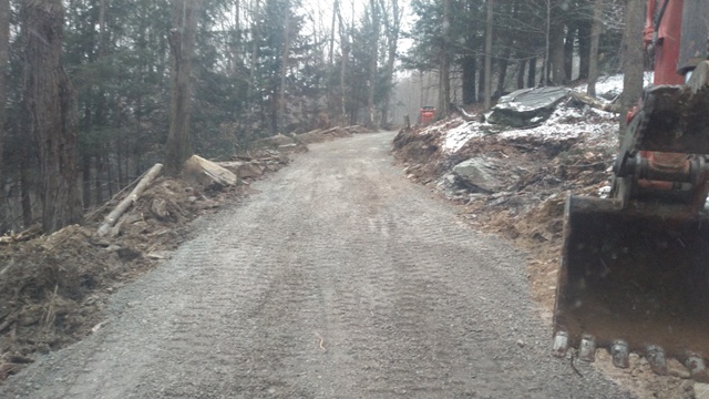 New Gravel Driveway Installation