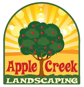 Apple Creek Landscaping Logo Copyrighted.  Do not use without permission of Jennifer Roe.