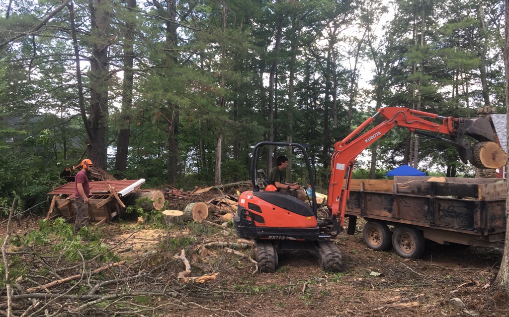 Storm Damaged Tree Removal, by Apple Creek Landscaping - Pike County PA